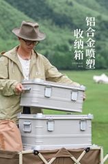 Thùng đựng đồ cắm trại Naturehike NH20SJ034 - Màu be mới