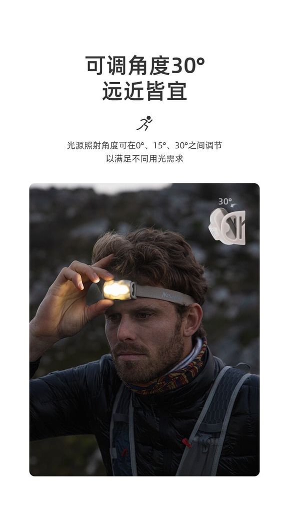 Đèn pin chạy bộ Naturehike NH18T005-F