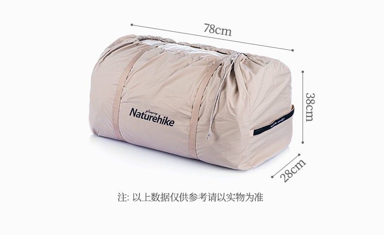 Lều cắm trại glamping 5-8 người NatureHike NH20ZP005