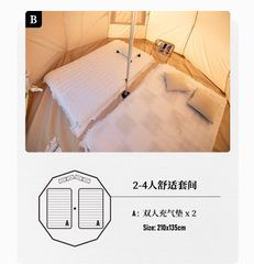 Lều cắm trại Glamping NatureHike NH20ZP002