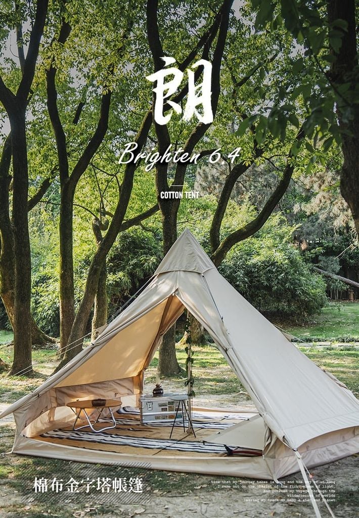 Lều cắm trại NatureHike NH20ZP004 cho 3-4 người