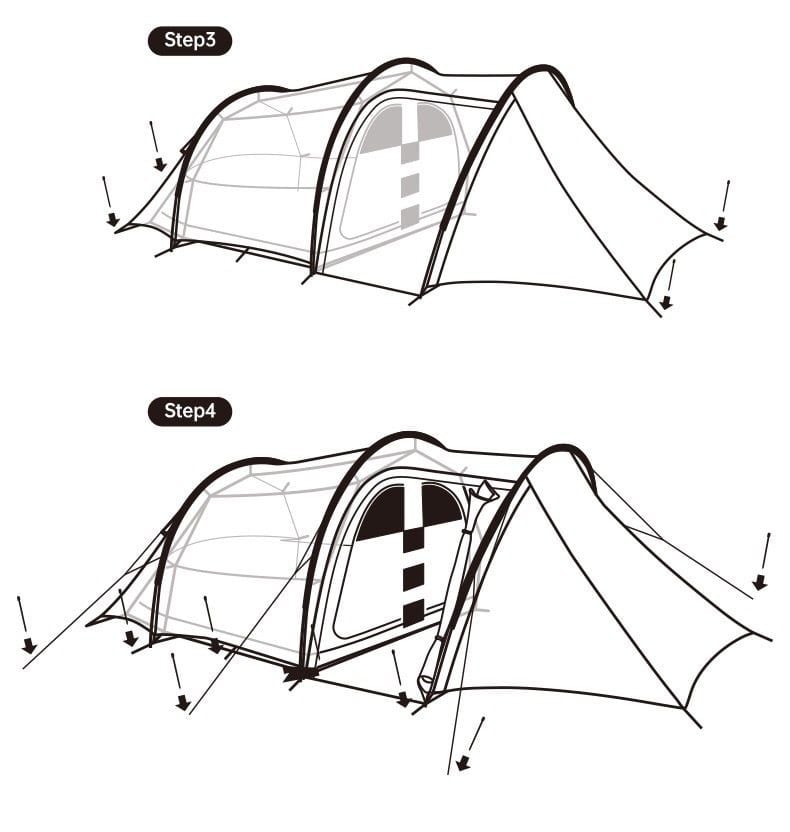 Lều Glamping trung tâm Naturehike NH20ZP015