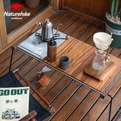 Bàn gỗ khung thép IGT Naturhike NH19JJ105 Glamping
