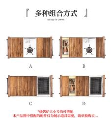 Bàn gỗ khung thép IGT Naturhike NH19JJ105 Glamping