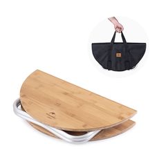 Bàn gỗ gấp gọn Naturehike NH19JJ003 cắm trại - Glamping