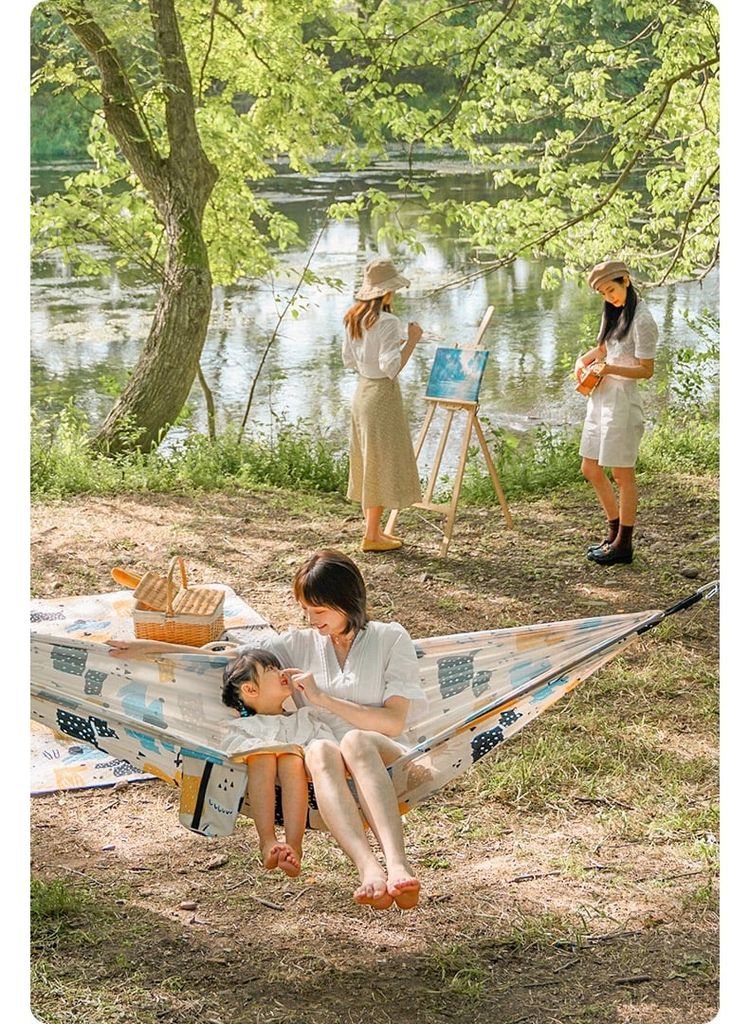 Võng cắm trại Naturehike NH21DC004 có thể bung ra làm thảm