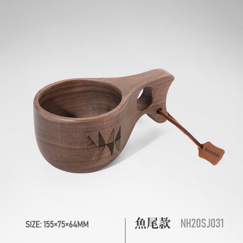 Cốc gỗ óc chó Naturehike NH20SJ031 - Cắm trại, leo núi
