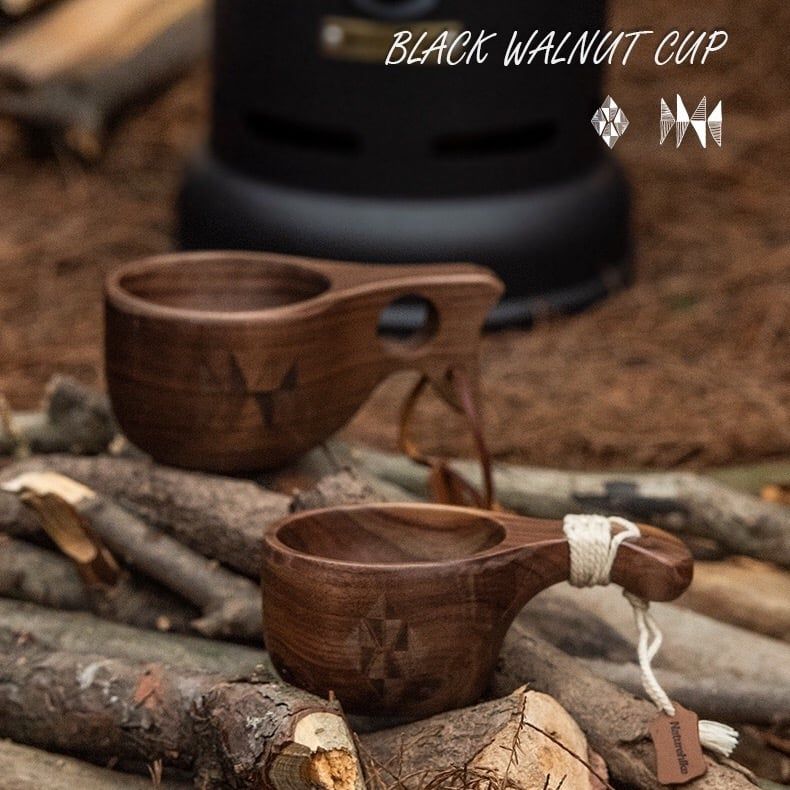 Cốc gỗ óc chó Naturehike NH20SJ031 - Cắm trại, leo núi