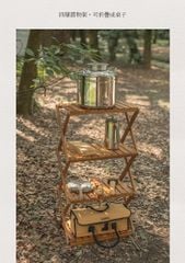Giá gỗ gấp gọn Naturehike Glamping NH20JJ016