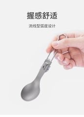 Trọn bộ dao thìa dĩa Naturehike NH19C001-J Titanium