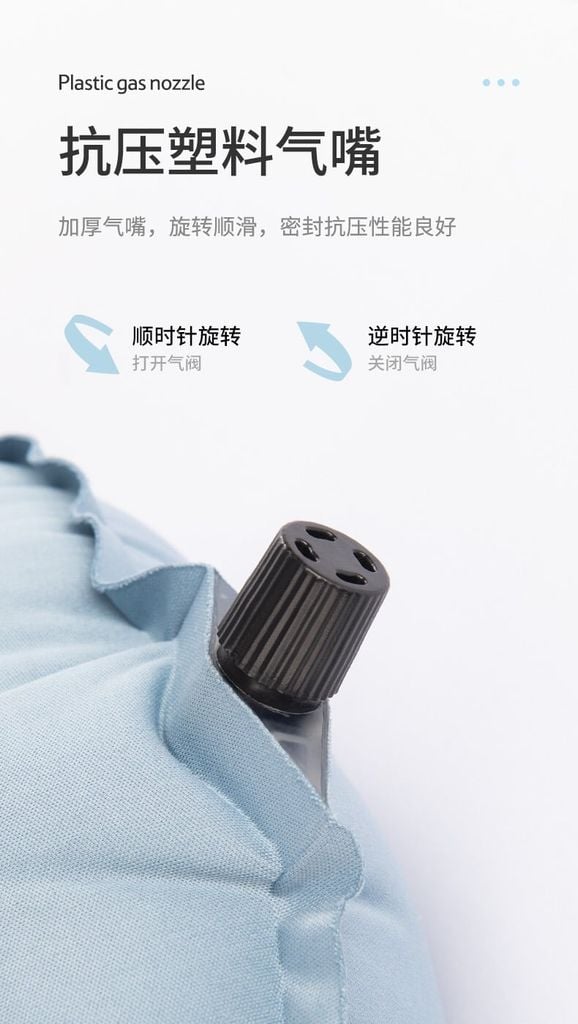 Gối hơi tự phồng du lịch văn phòng Naturehike NH20ZT006