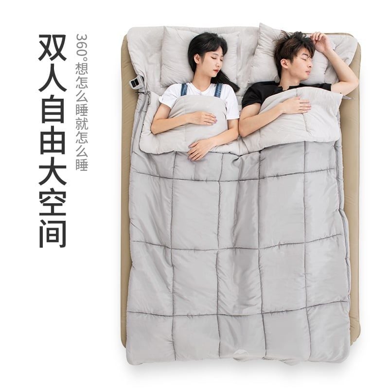 Túi ngủ đôi Cotton Naturehike NH21MSD05 có gối bông