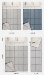 Túi ngủ đôi Cotton Naturehike NH21MSD05 có gối bông