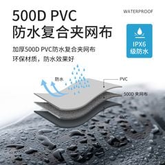 Balo du lịch chống nước đi biển Naturehike NH20FSB01