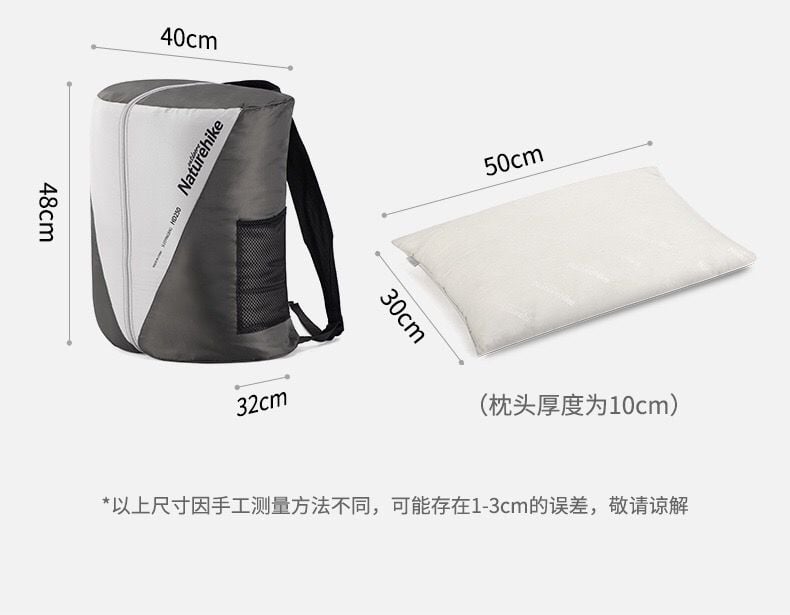 Túi ngủ đôi Cotton Naturehike NH21MSD05 có gối bông