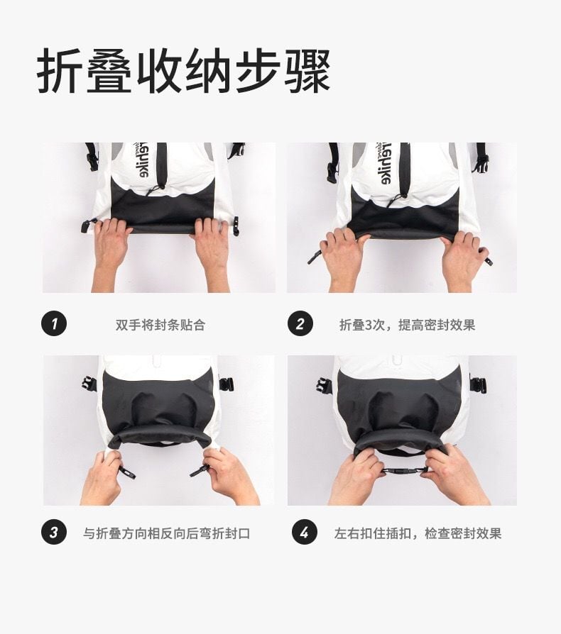 Balo du lịch chống nước đi biển Naturehike NH20FSB01