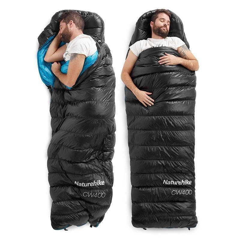 Túi ngủ lông vũ Naturehike NH19W400-Z giữ ấm từ 2 - 7 độ C