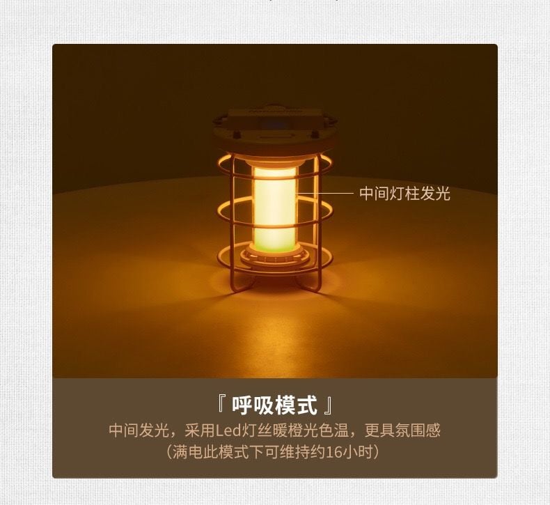 Đèn bão treo lều Glamping Naturehike CNH22DQ008