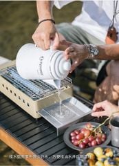 Bộ nồi và bếp gas lẩu nướng Naturehike CNH22CJ007 mang đi cắm trại