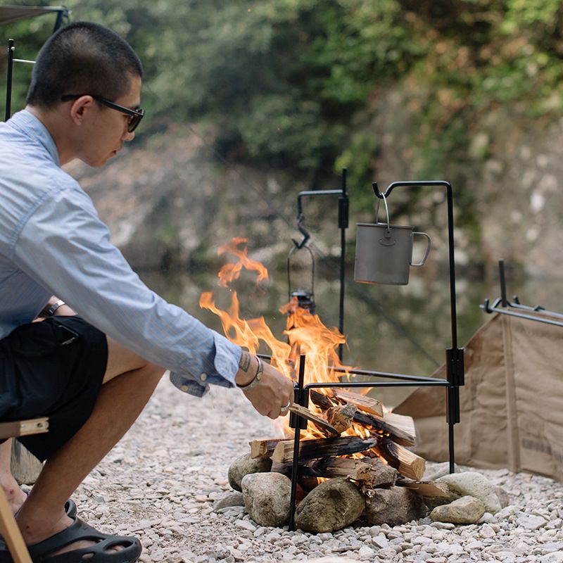 Kiềng treo nấu ăn Naturehike NH20PJ208 cắm trại, Glamping