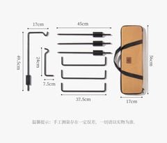Kiềng treo nấu ăn Naturehike NH20PJ208 cắm trại, Glamping