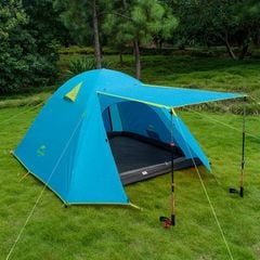 Lều cắm trại 2 người chống nước, khung nhôm siêu nhẹ NatureHike NH18Z033-P