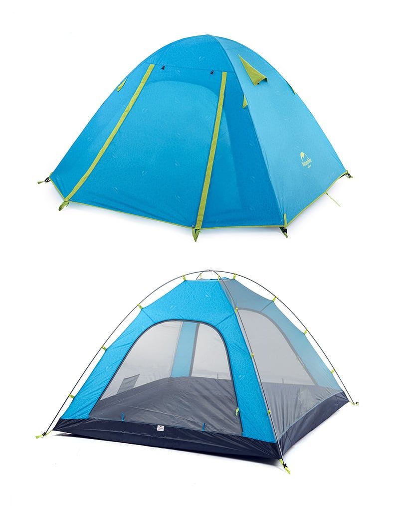 Lều cắm trại 2 người chống nước, khung nhôm siêu nhẹ NatureHike NH18Z033-P
