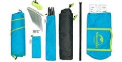 Lều cắm trại 3 người chống nước, UPF 50+ NatureHike NH18Z033-P