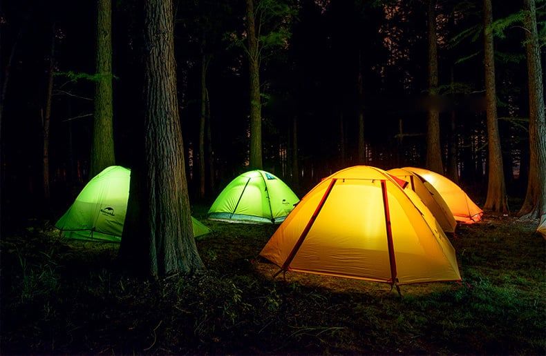 Lều cắm trại 3 người chống nước, UPF 50+ NatureHike NH18Z033-P