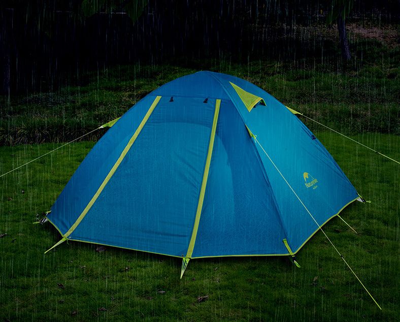 Lều cắm trại 2 người chống nước, khung nhôm siêu nhẹ NatureHike NH18Z033-P