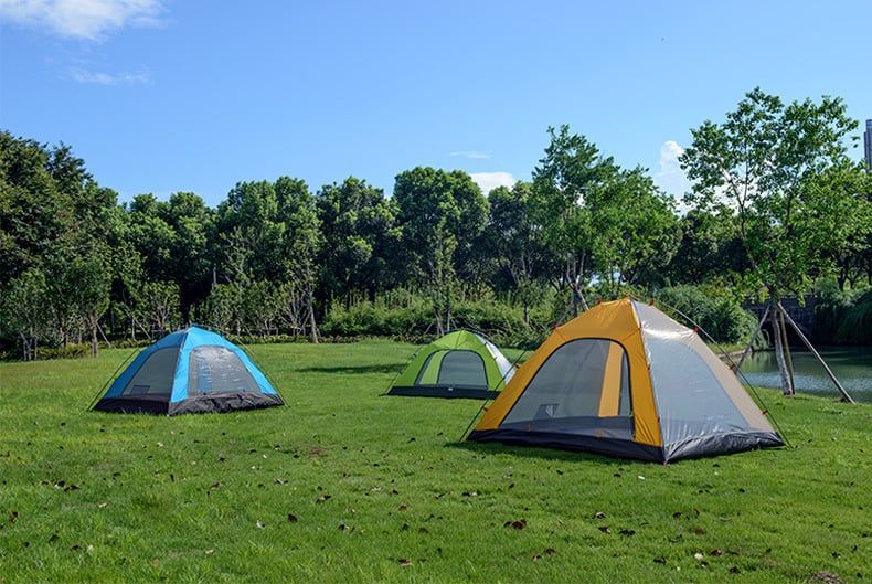 Lều cắm trại 2 người chống nước, khung nhôm siêu nhẹ NatureHike NH18Z033-P