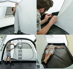 Lều cắm trại 6-10 người chống nước, bơm hơi tiện lợi NatureHike NH17T800-T