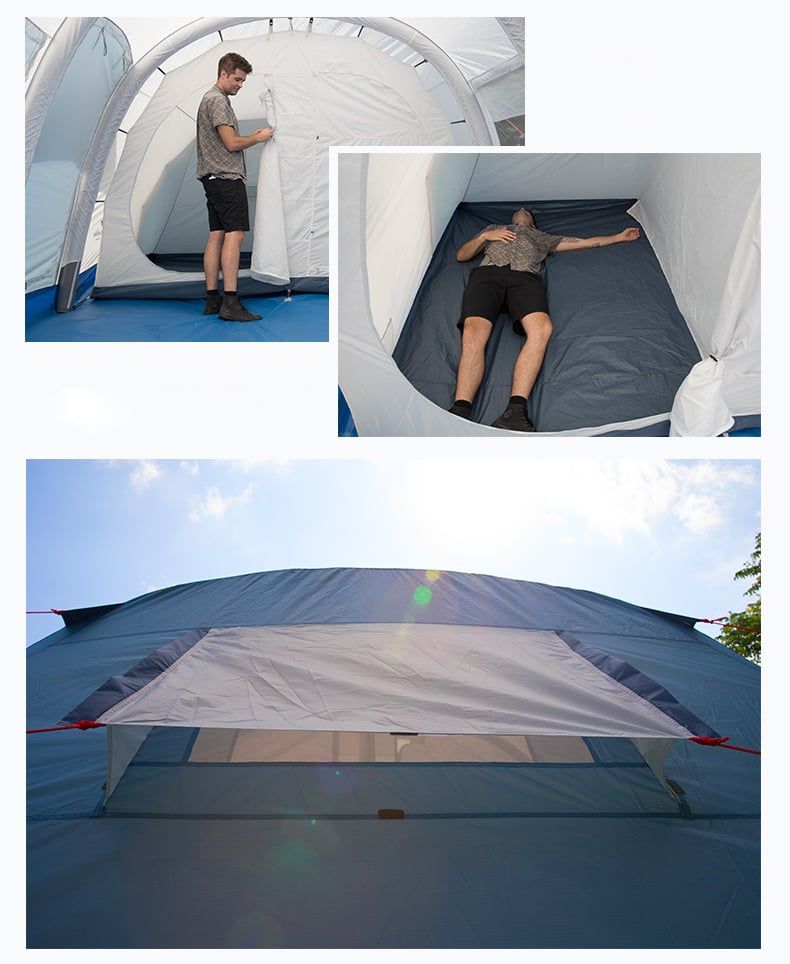 Lều cắm trại 6-10 người chống nước, bơm hơi tiện lợi NatureHike NH17T800-T