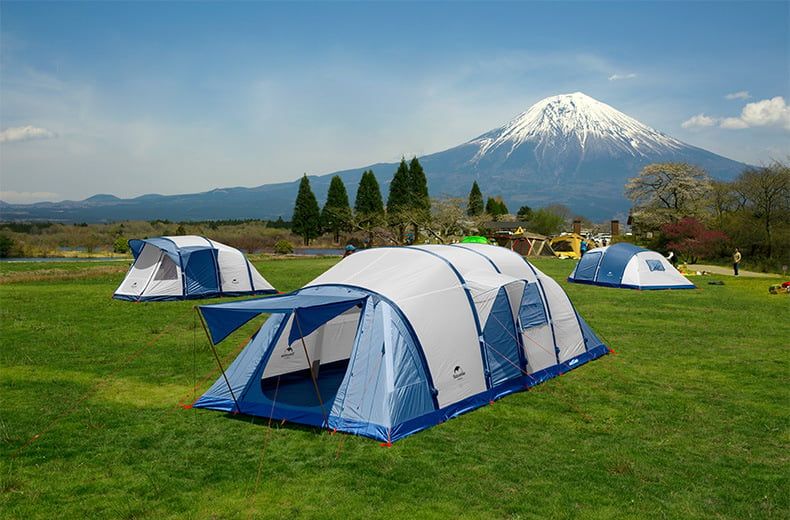 Lều cắm trại 6-10 người chống nước, bơm hơi tiện lợi NatureHike NH17T800-T