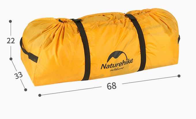 Lều cắm trại chống mưa 4-8 người 2 lớp NatureHike NH17T200-M