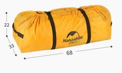 Lều cắm trại chống mưa 4-8 người 2 lớp NatureHike NH17T200-M