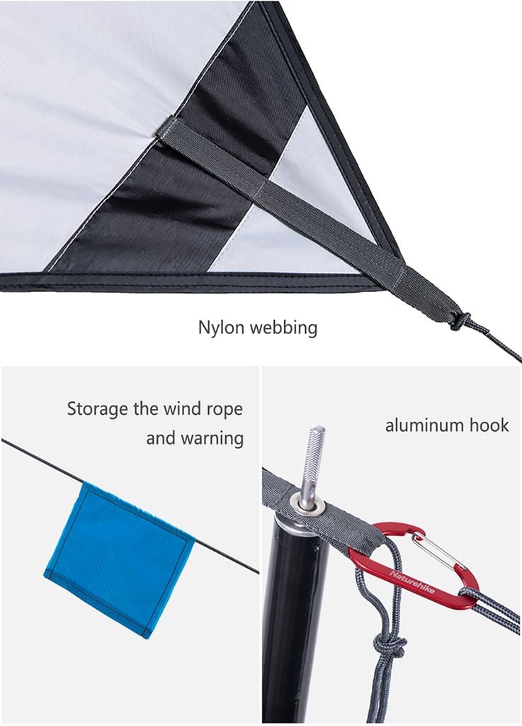 Lều chữ A Naturehike NH19TM003 sử dụng ngoài trời linh hoạt
