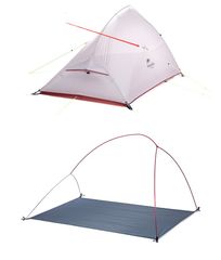 Lều du lịch 2 người chống nước, siêu nhẹ NatureHike NH15T002-T
