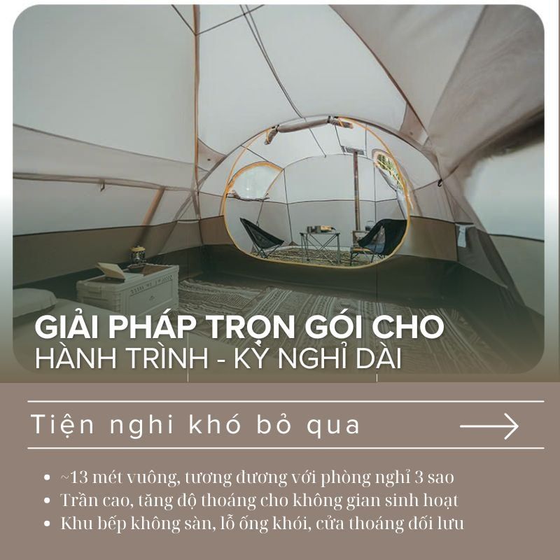 Lều đường hầm du lịch dài ngày Naturehike CNK2450WS031