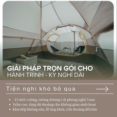 Lều đường hầm du lịch dài ngày Naturehike CNK2450WS031