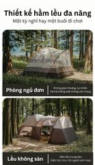 Lều đường hầm du lịch dài ngày Naturehike CNK2450WS031