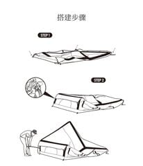 Lều Mông Cổ dành cho 2 – 4 người Glamping Naturehike NH20ZP009