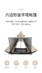 Lều Glamping có mái che Naturehike NH20ZP013 - NH20ZP014