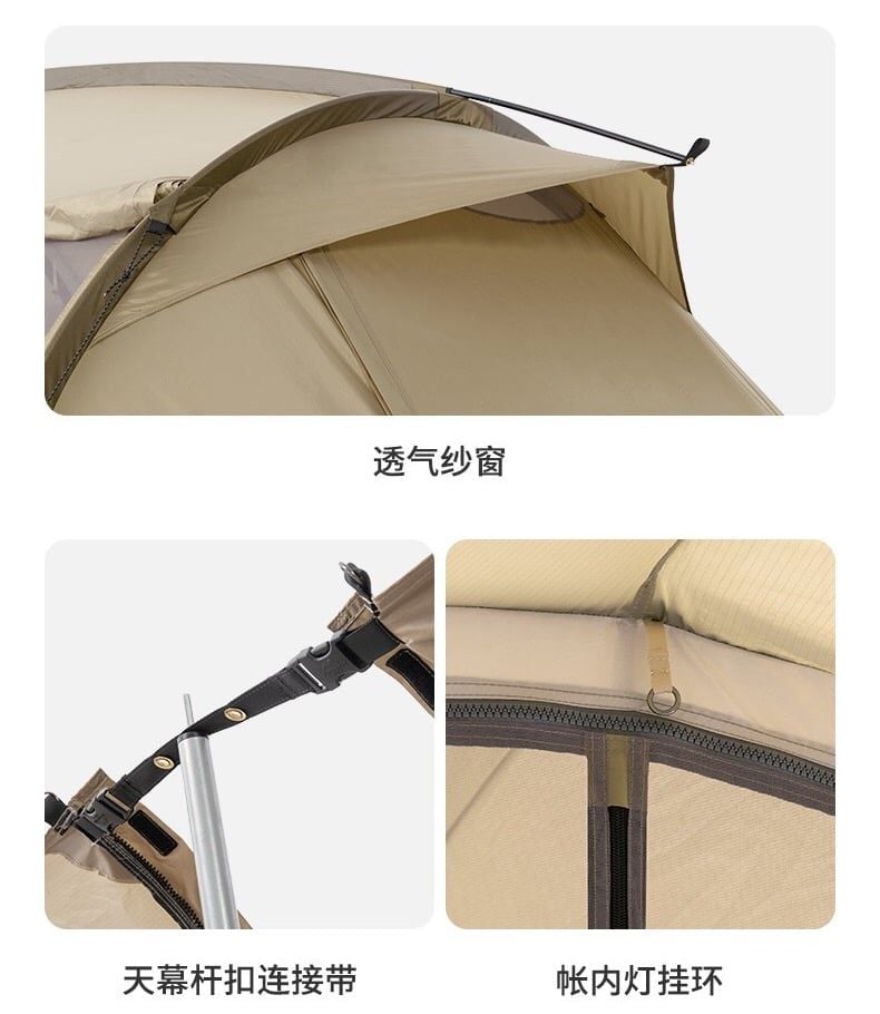 Lều Naturehike Glamping NH20ZP130 không gian đa năng
