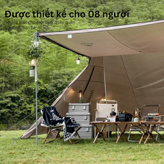 Lều trung tâm Glamping cao cấp Naturehike NH20TM008
