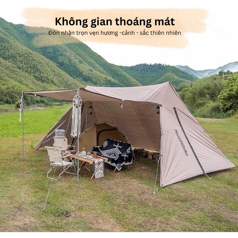 Lều trung tâm Glamping cao cấp Naturehike NH20TM008