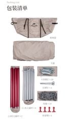 Lều trung tâm 20 – 30 người sử dụng Naturehike NH20TM001 khi đi cắm trại