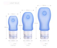 Set 3 lọ chiết mỹ phẩm mini NatureHike NH15F010-Z