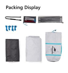 Lều 4 người Naturehike NH19ZP006 - Lều đường hầm đa năng