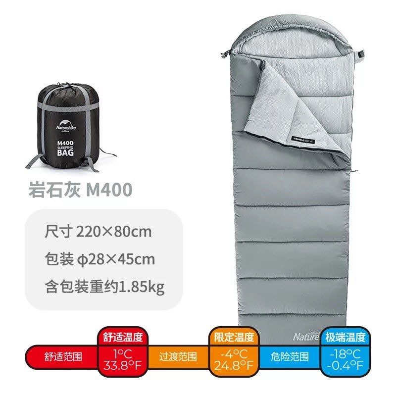 Túi ngủ du lịch - cắm trại - văn phòng Naturehike NH20MSD02/NH17C001-B
